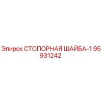 95931242 СТОПОРНАЯ ШАЙБА-1 Epiroc