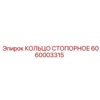 6060003315 КОЛЬЦО СТОПОРНОЕ Epiroc