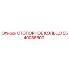5540088500 СТОПОРНОЕ КОЛЬЦО Эпирок