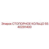 5540291400 СТОПОРНОЕ КОЛЬЦО Эпирок