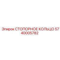 5740005782 СТОПОРНОЕ КОЛЬЦО Epiroc