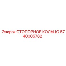 5740005782 СТОПОРНОЕ КОЛЬЦО Epiroc