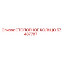 57487787 СТОПОРНОЕ КОЛЬЦО Epiroc
