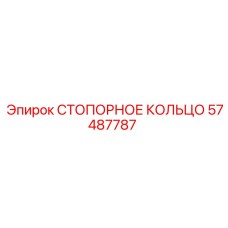 57487787 СТОПОРНОЕ КОЛЬЦО Epiroc