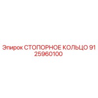 9125960100 СТОПОРНОЕ КОЛЬЦО Epiroc