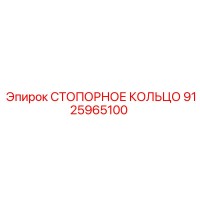 9125965100 СТОПОРНОЕ КОЛЬЦО Epiroc