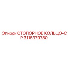 3115379780 СТОПОРНОЕ КОЛЬЦО-CP Epiroc