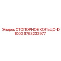 9753232977 СТОПОРНОЕ КОЛЬЦО-D1000 Epiroc