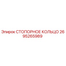2695265989 СТОПОРНОЕ КОЛЬЦО Epiroc