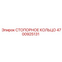 4700925131 СТОПОРНОЕ КОЛЬЦО Epiroc