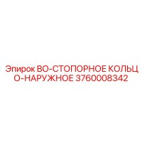 3760008342 BO-СТОПОРНОЕ КОЛЬЦО-НАРУЖНОЕ Epiroc