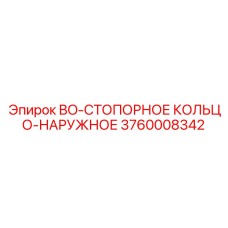 3760008342 BO-СТОПОРНОЕ КОЛЬЦО-НАРУЖНОЕ Epiroc