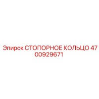 4700929671 СТОПОРНОЕ КОЛЬЦО Epiroc