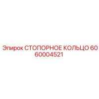 6060004521 СТОПОРНОЕ КОЛЬЦО Epiroc