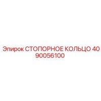 4090056100 СТОПОРНОЕ КОЛЬЦО Эпирок