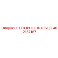 4812157187 СТОПОРНОЕ КОЛЬЦО | Epiroc
