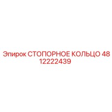 4812222439 СТОПОРНОЕ КОЛЬЦО Epiroc