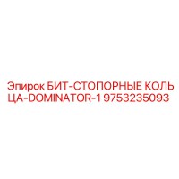 9753235093 БИТ-СТОПОРНЫЕ КОЛЬЦА-DOMINATOR-1 Эпирок