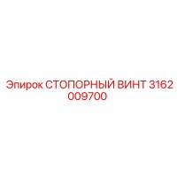 3162009700 СТОПОРНЫЙ ВИНТ Epiroc