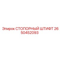 2650452093 СТОПОРНЫЙ ШТИФТ Epiroc