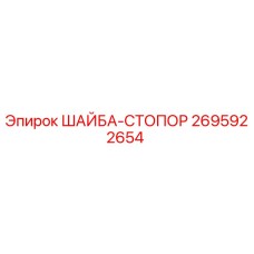 2695922654 ШАЙБА-СТОПОР Epiroc