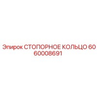 6060008691 СТОПОРНОЕ КОЛЬЦО Epiroc