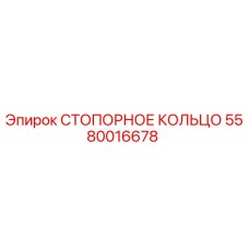 5580016678 СТОПОРНОЕ КОЛЬЦО Epiroc