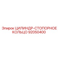 92050400 ЦИЛИНДР-СТОПОРНОЕ КОЛЬЦО Epiroc