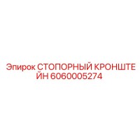 6060005274 СТОПОРНЫЙ КРОНШТЕЙН Epiroc