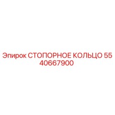 5540667900 СТОПОРНОЕ КОЛЬЦО Epiroc