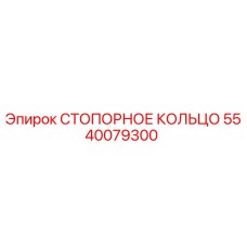 5540079300 СТОПОРНОЕ КОЛЬЦО Epiroc