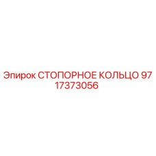 9717373056 СТОПОРНОЕ КОЛЬЦО Epiroc