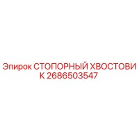 2686503547 СТОПОРНЫЙ ХВОСТОВИК Epiroc