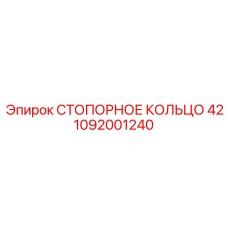 1092001240 СТОПОРНОЕ КОЛЬЦО 42 Epiroc