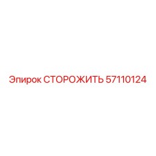 57110124 СТОРОЖИТЬ Epiroc