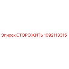 1092113315 СТОРОЖИТЬ Epiroc