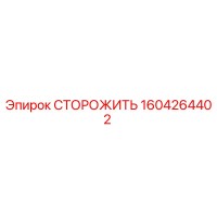 1604264402 СТОРОЖИТЬ Epiroc