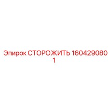 1604290801 СТОРОЖИТЬ Epiroc