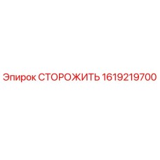 1619219700 СТОРОЖИТЬ Epiroc
