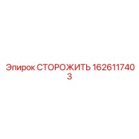 1626117403 СТОРОЖИТЬ Epiroc