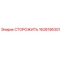 1626195301 СТОРОЖИТЬ Epiroc