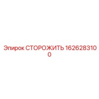 1626283100 СТОРОЖИТЬ Epiroc