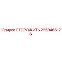 2650466176 СТОРОЖИТЬ Epiroc