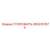 2653157673 СТОРОЖИТЬ Epiroc