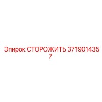 3719014357 СТОРОЖИТЬ Epiroc