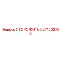 5571202700 СТОРОЖИТЬ Epiroc