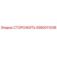 5580011038 СТОРОЖИТЬ Эпирок