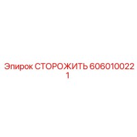 6060100221 СТОРОЖИТЬ Epiroc
