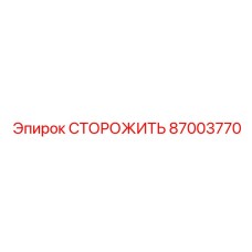 87003770 СТОРОЖИТЬ Epiroc