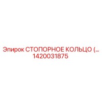 1420031875 СТОПОРНОЕ КОЛЬЦО Epiroc